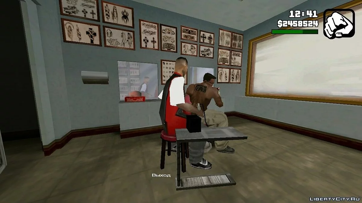 Бета-татуювання AndreaS / GTA San Andreas (iOS, Android)