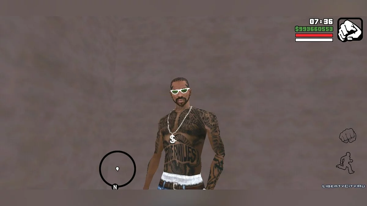 Tatoo Baru untuk CJ / GTA San Andreas (iOS, Android)
