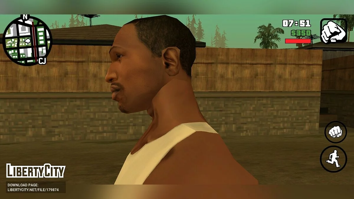 CJ Upscaled AI / GTA San Andreas (iOS, Android)