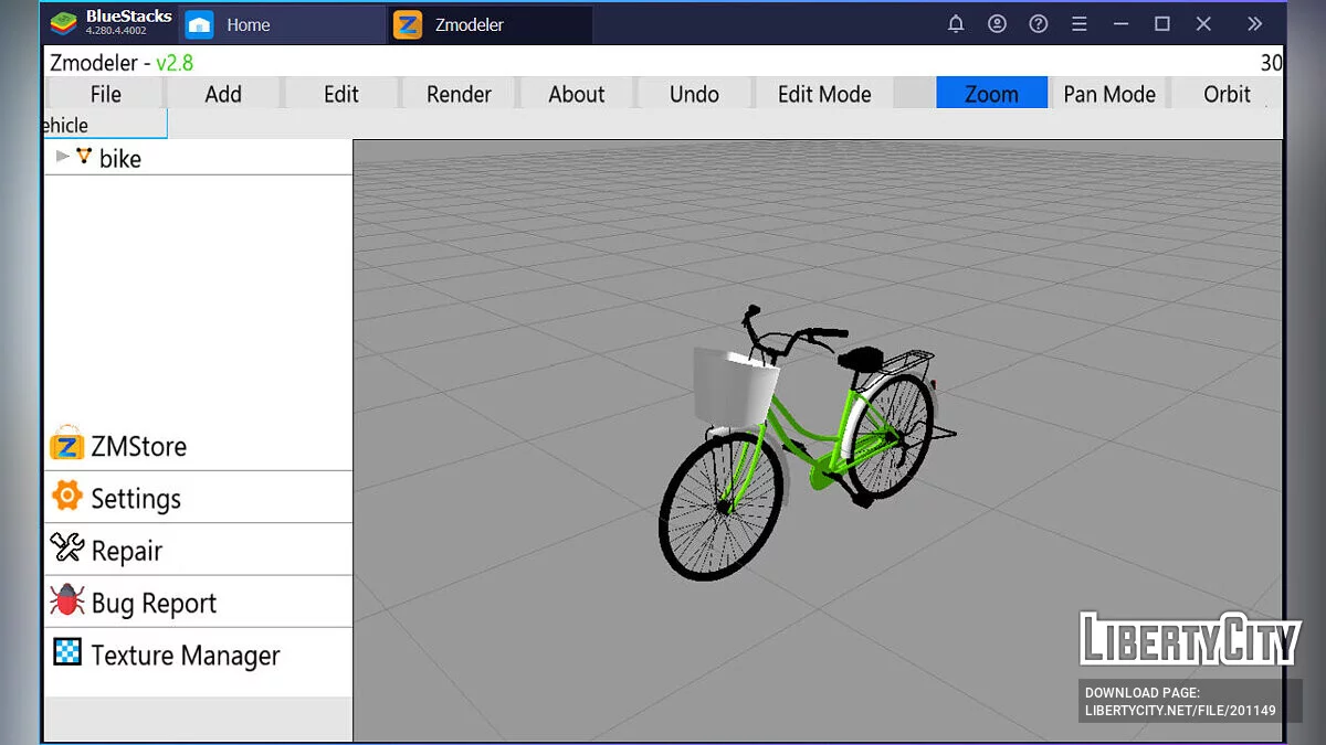 ZModeler / GTA San Andreas (iOS, Android)