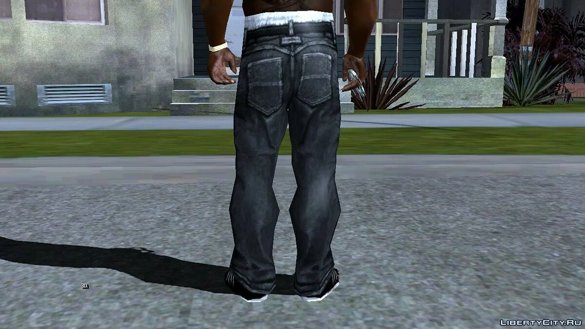 Calças Jeans Pretas / GTA San Andreas (iOS, Android)
