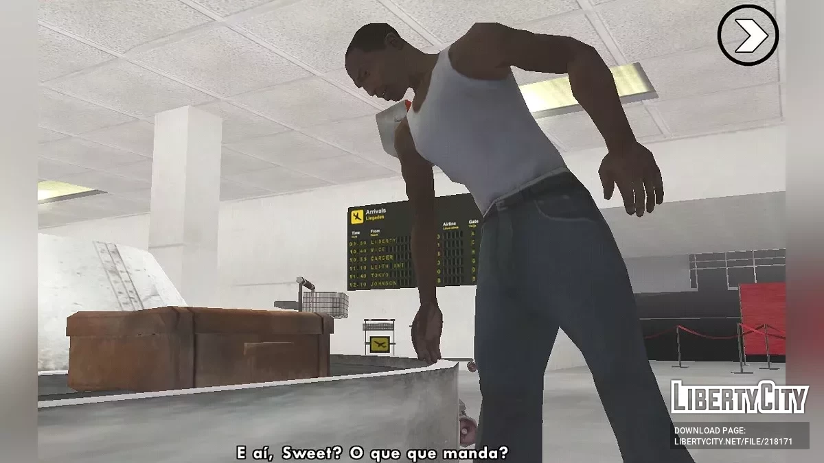 Оновлені текстури джинсів для Сіджея / GTA San Andreas (iOS, Android)