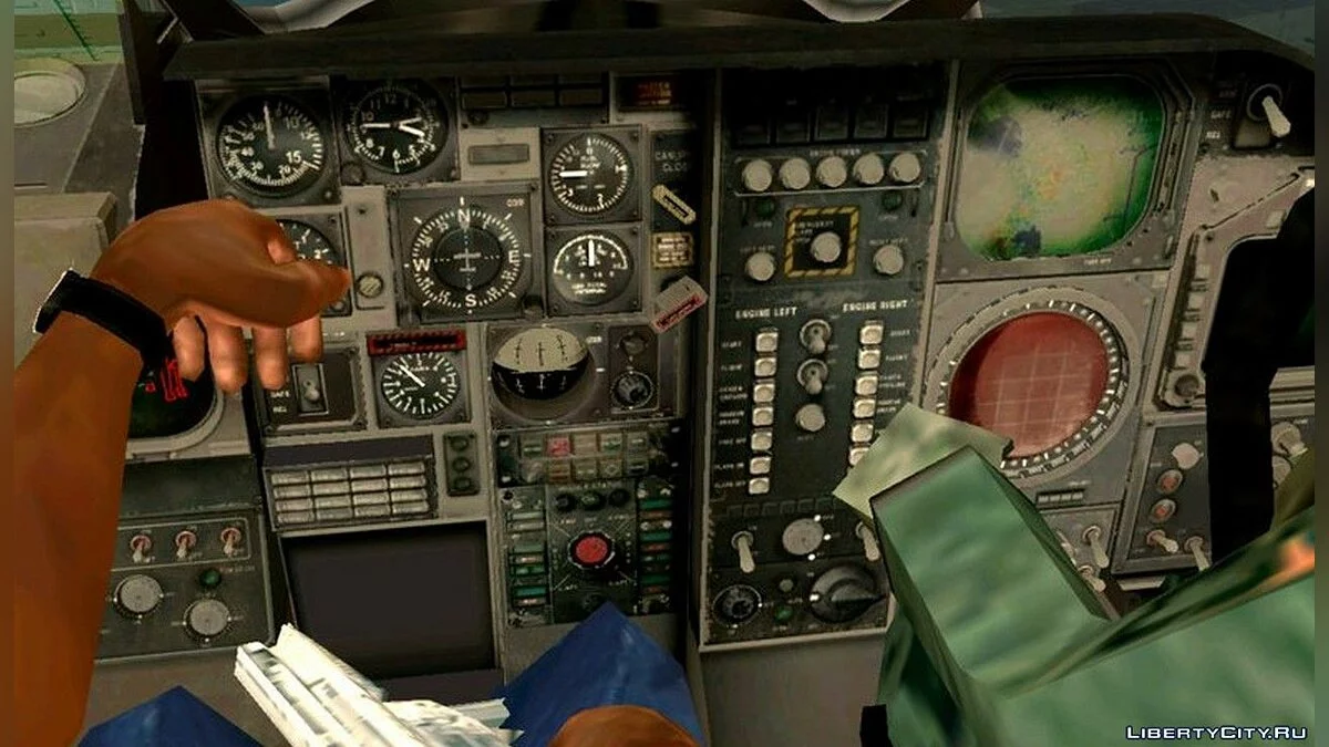 EA-6B 电子侦察机 / GTA San Andreas (iOS, Android)