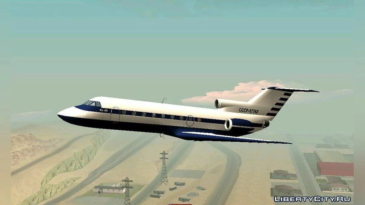 Yak-40 / GTA San Andreas (iOS, Android)