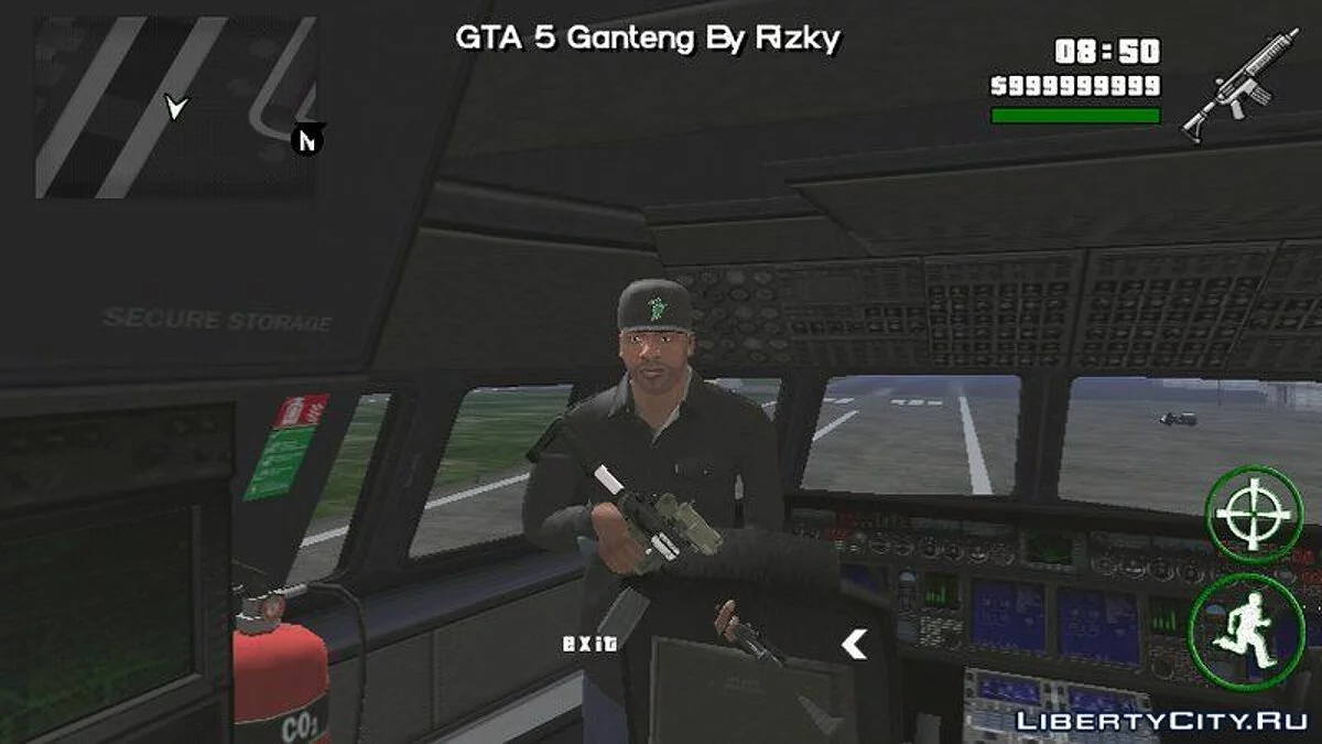 Літак з GTA 5 / GTA San Andreas (iOS, Android)