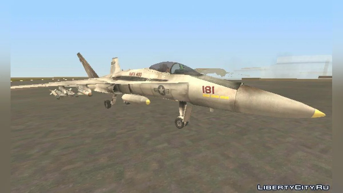 F-18 Hornet / GTA San Andreas (iOS, Android)