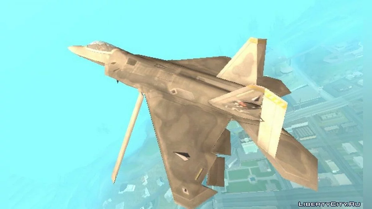 F-22 Raptor Modification / GTA San Andreas (iOS, Android)