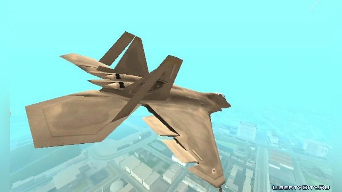 F-22 Raptor Modification / GTA San Andreas (iOS, Android)