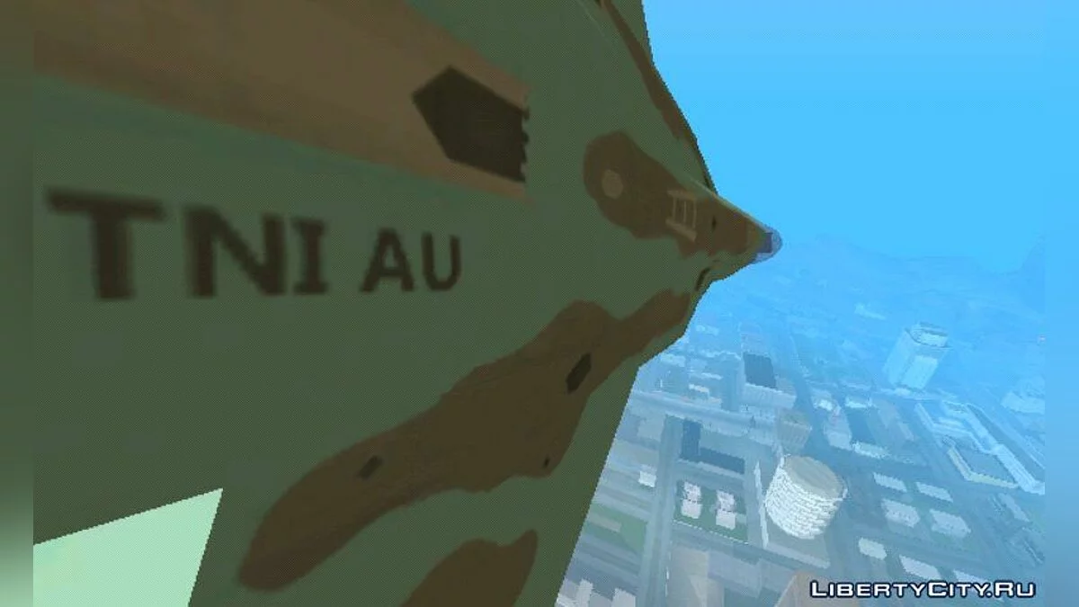 F-22 رابتور TNI AU / سلاح الجو الإندونيسي / GTA سان أندرياس (iOS، أندرويد)