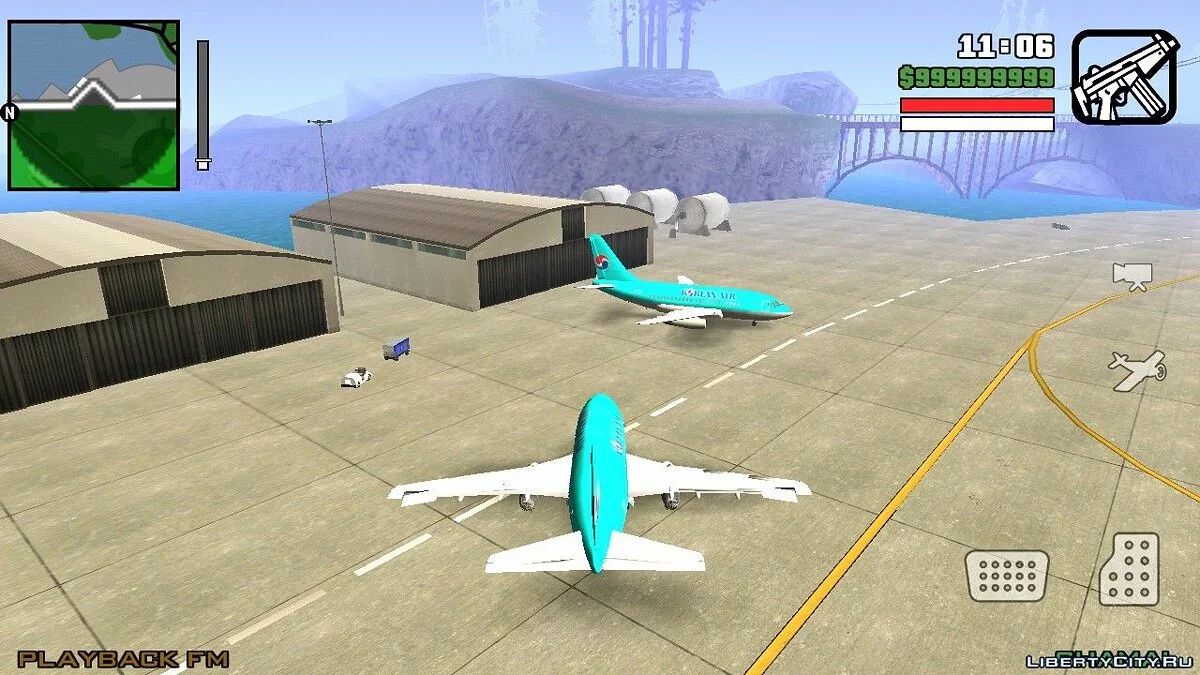 Korean Airlines Boeing / GTA San Andreas (iOS, Android)