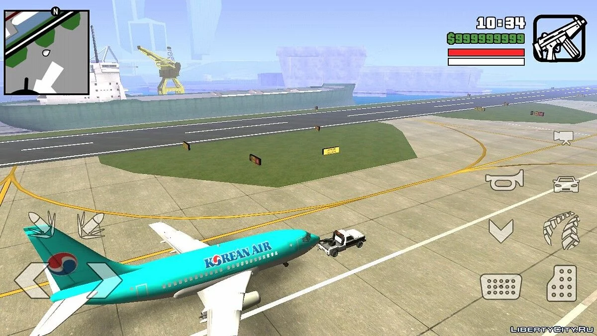 Korean Airlines Boeing / GTA San Andreas (iOS, Android)