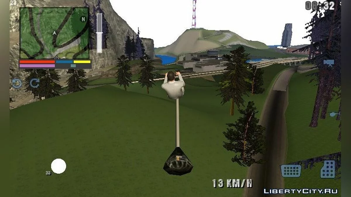 Vassoura Voadora (apenas DFF) / GTA San Andreas (iOS, Android)