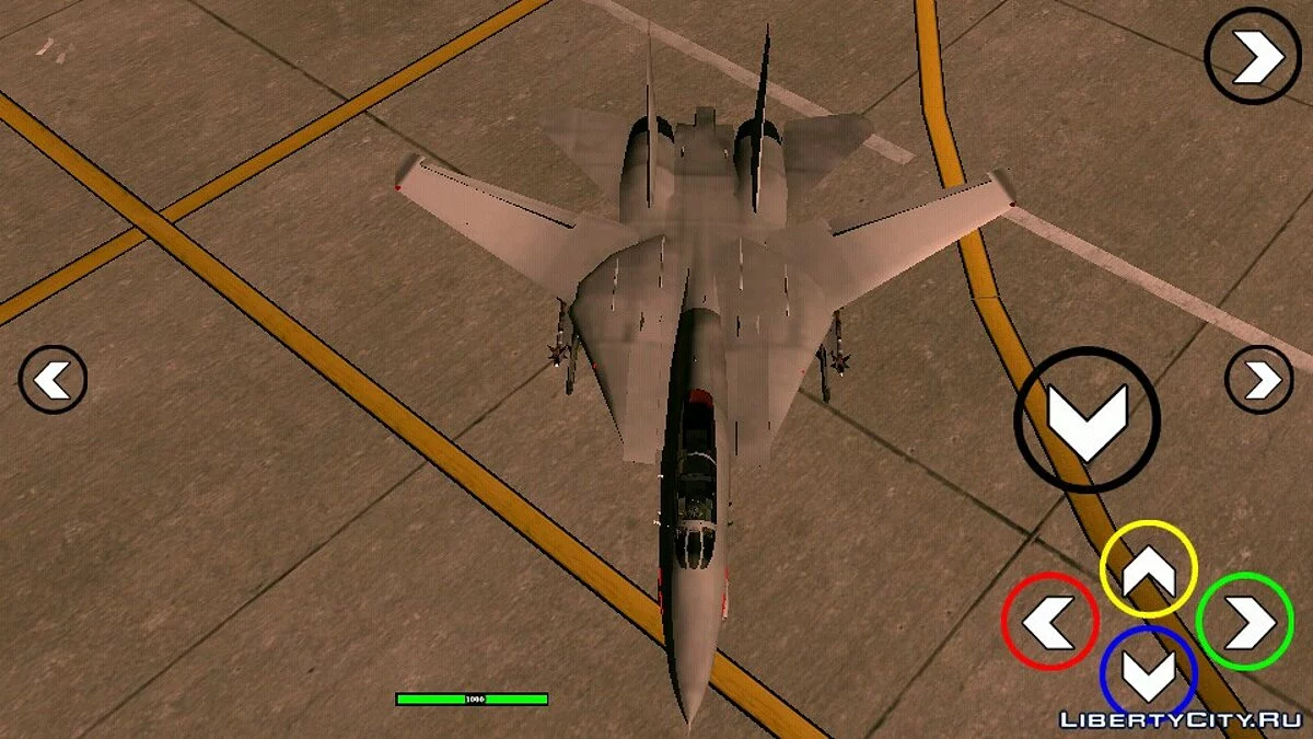 F-14 Hydra (тільки DFF) / GTA San Andreas (iOS, Android)