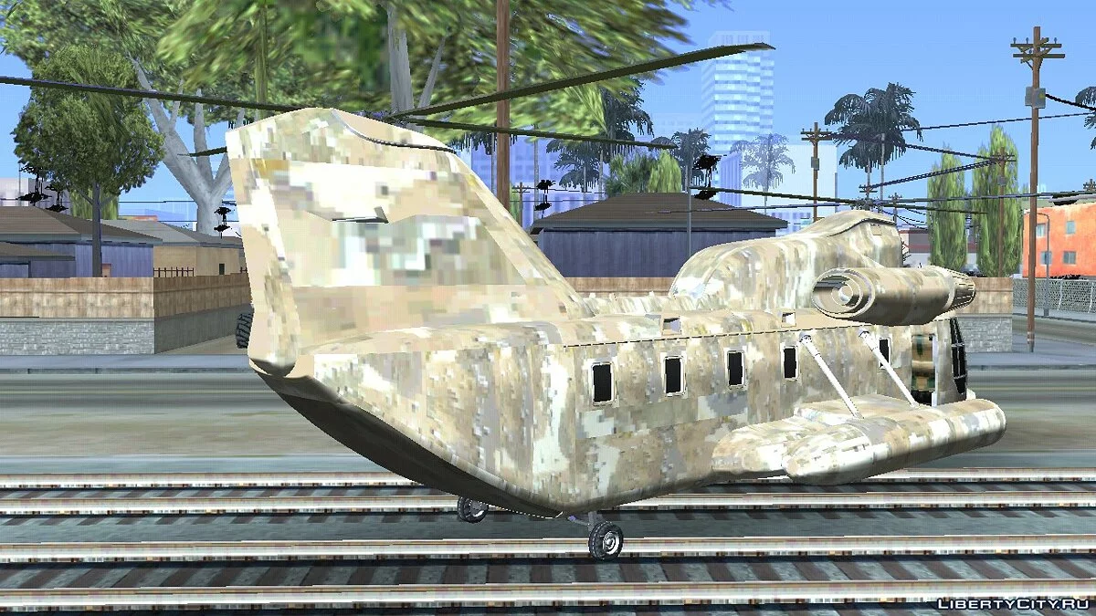 GTA 5 Cargobob (тільки DFF) / GTA San Andreas (iOS, Android)