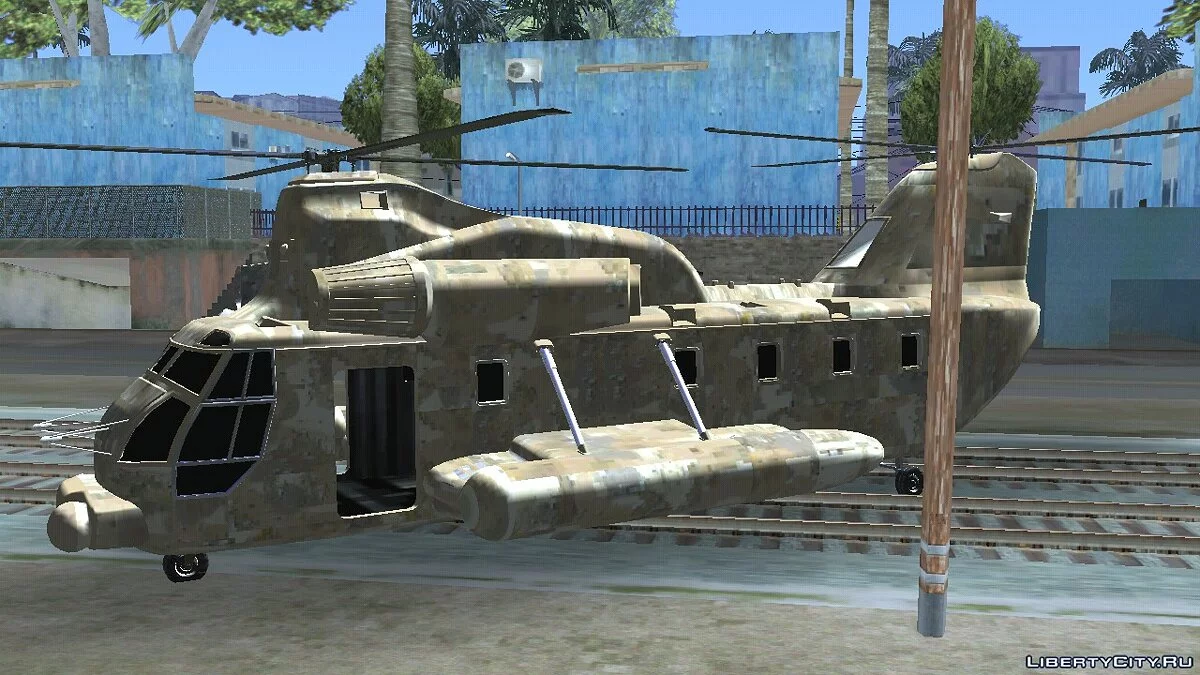 GTA 5 Cargobob (тільки DFF) / GTA San Andreas (iOS, Android)