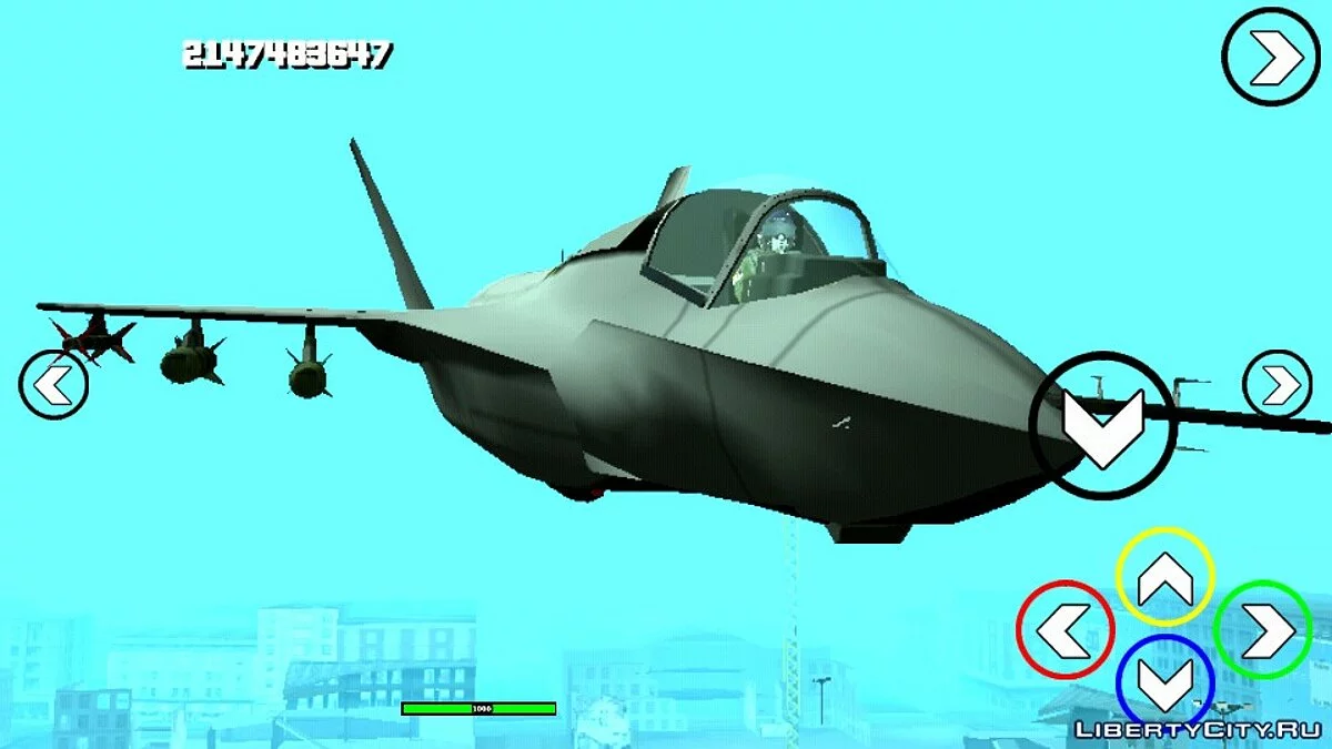 F-35 Hydra (DFF only) / GTA San Andreas (iOS, Android)