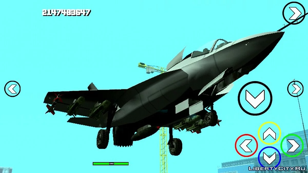 F-35 Hydra (DFF only) / GTA San Andreas (iOS, Android)