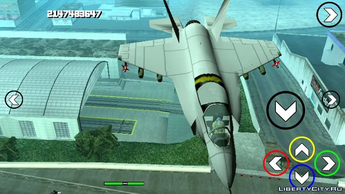 F-35 гідра (тільки DFF) / GTA San Andreas (iOS, Android)