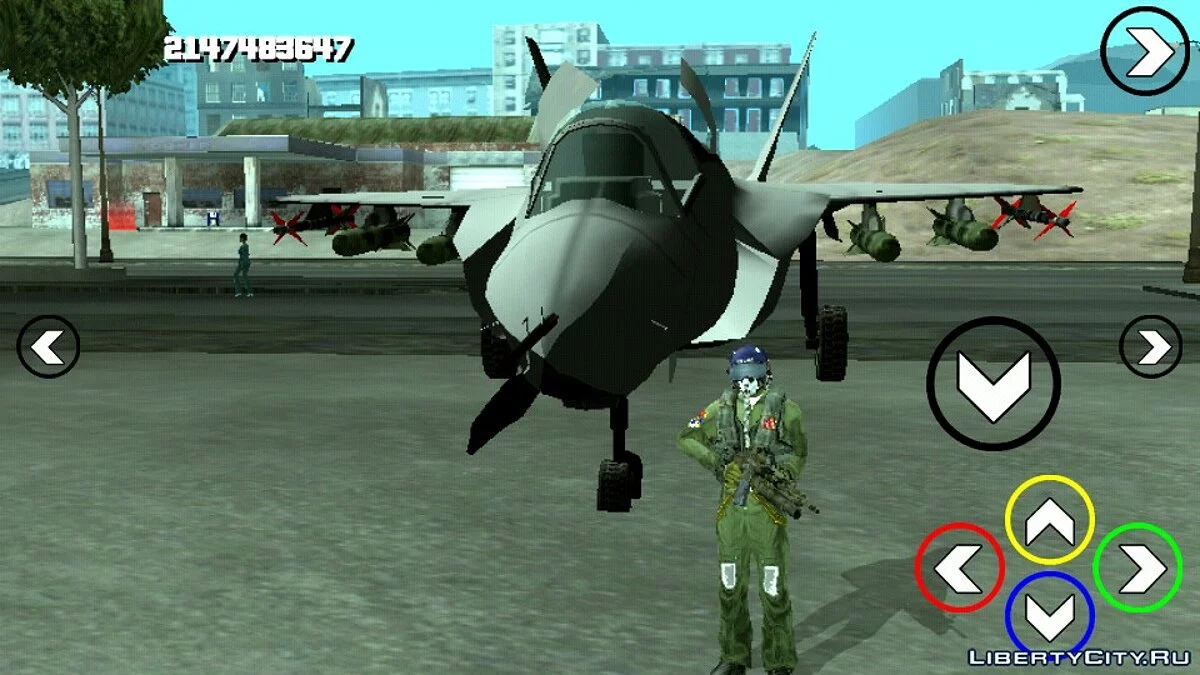 F-35 Hydra (DFF only) / GTA San Andreas (iOS, Android)