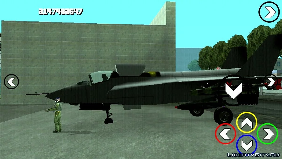 F-35 Hydra (DFF only) / GTA San Andreas (iOS, Android)