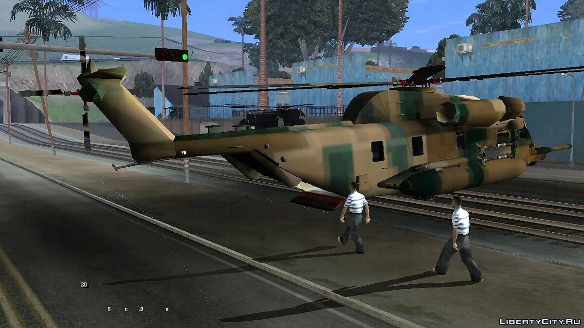 MH53 Cargobob (DFF uniquement) / GTA San Andreas (iOS, Android)