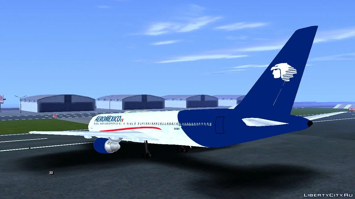 بوينغ 767-300 أيرومكسيكو / GTA سان أندرياس (iOS، أندرويد)