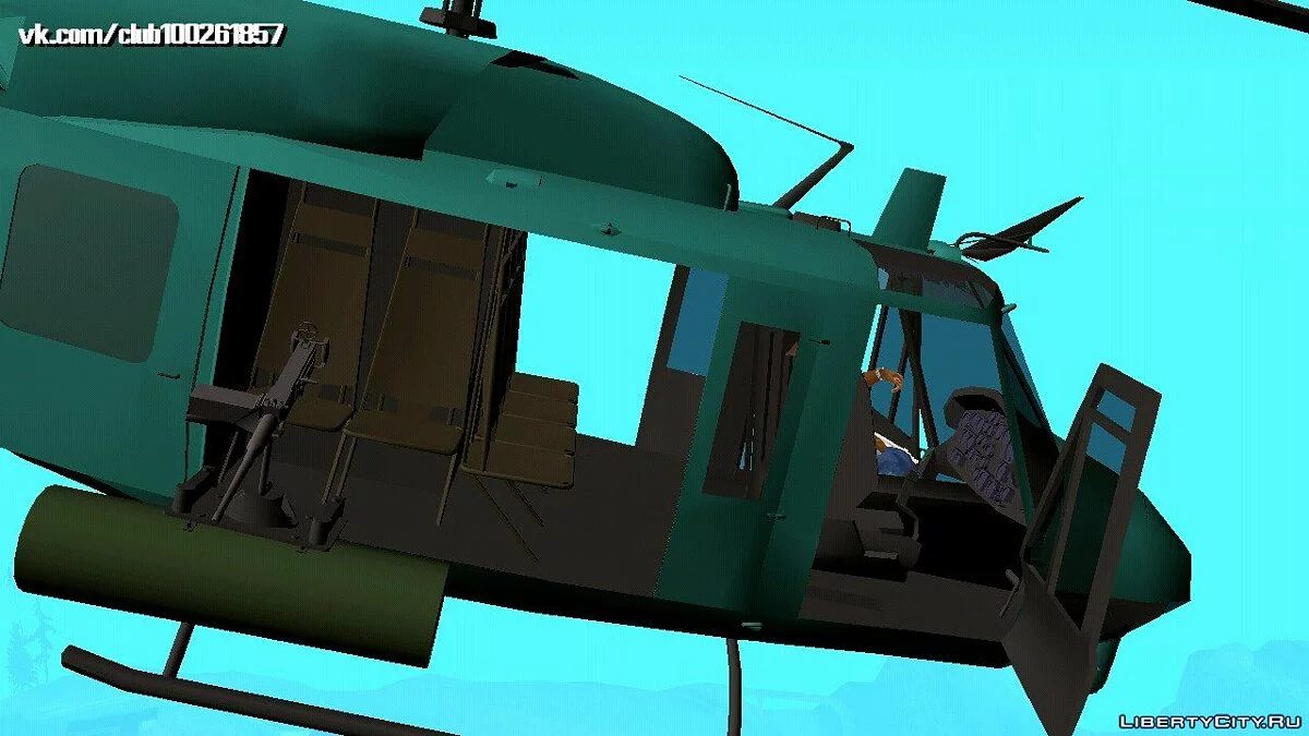 Bell UH-1N Twin Huey (DFF only) / GTA San Andreas (iOS, Android)
