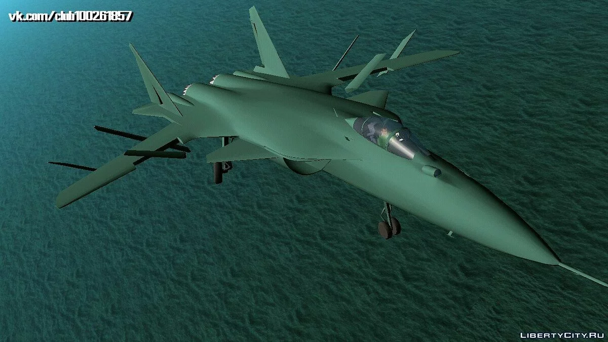 SU-47 BERKUT (hanya DFF) / GTA San Andreas (iOS, Android)