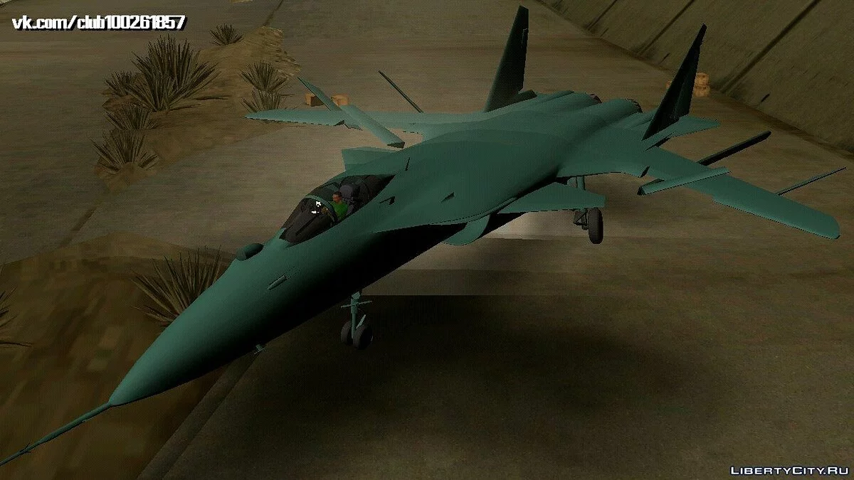 SU-47 BERKUT (hanya DFF) / GTA San Andreas (iOS, Android)