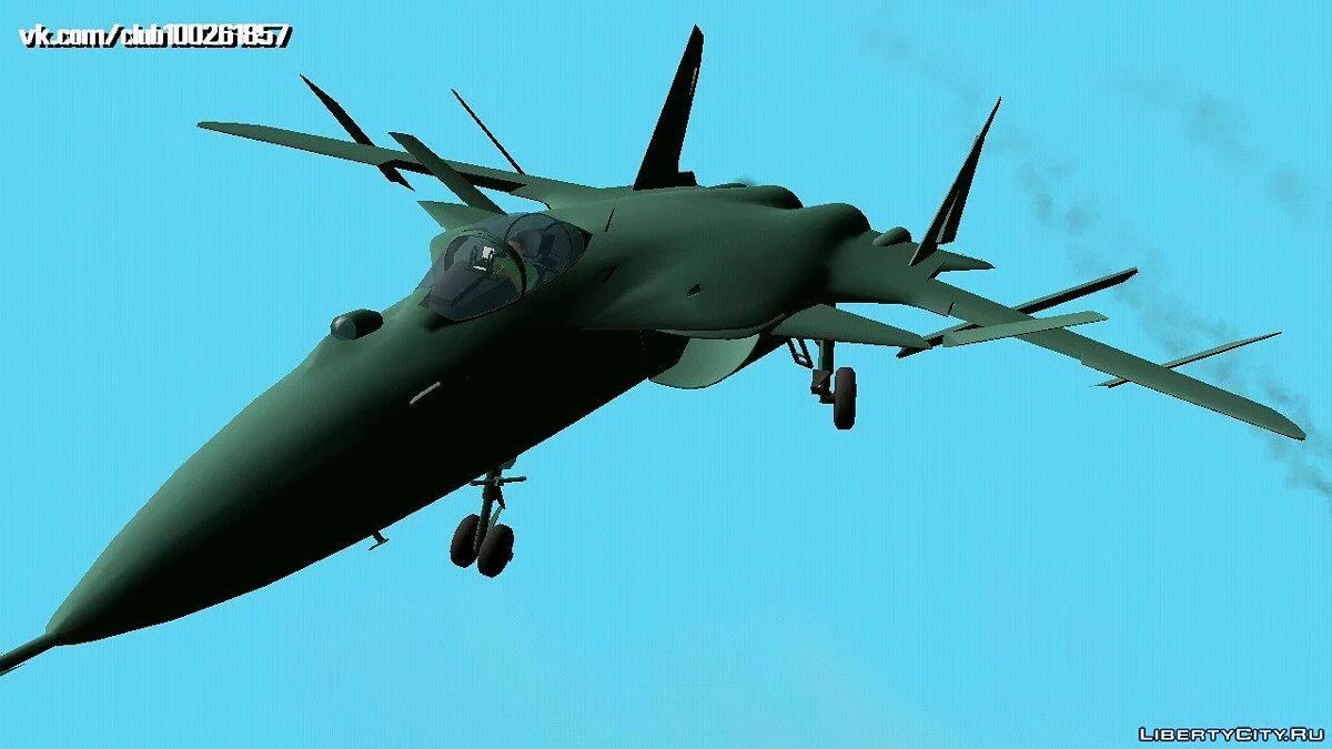 SU-47 BERKUT (hanya DFF) / GTA San Andreas (iOS, Android)