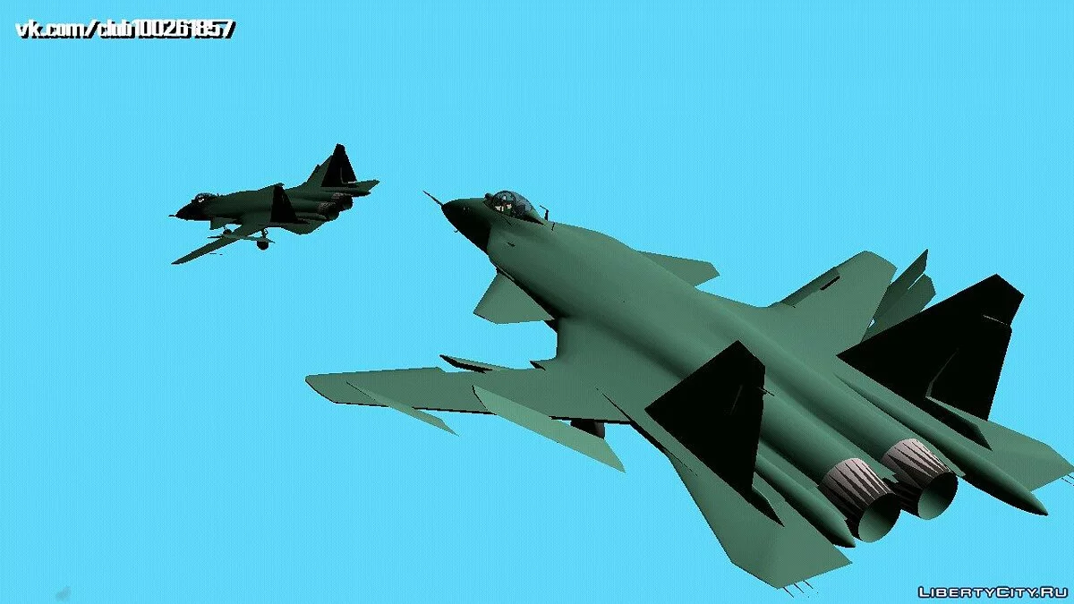 SU-47 BERKUT (hanya DFF) / GTA San Andreas (iOS, Android)