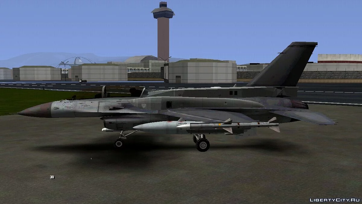 F-16D Block 60 / GTA San Andreas (iOS, Android)