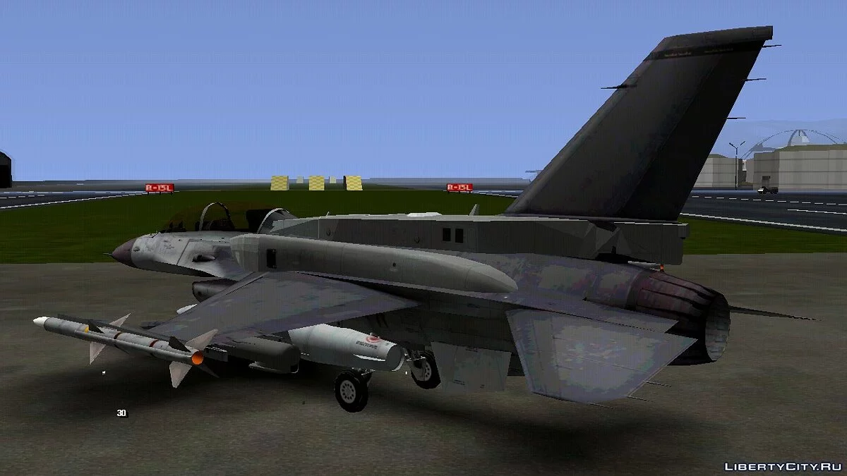 F-16D Block 60 / GTA San Andreas (iOS, Android)