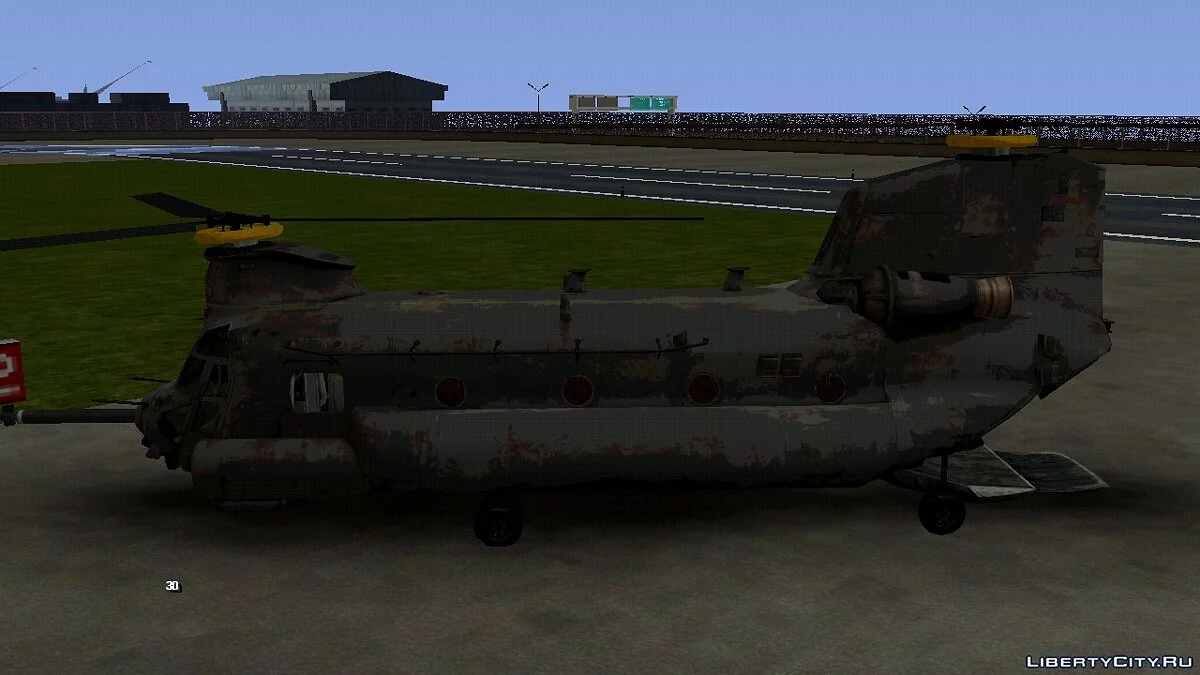 MH47 Chinook from Medal of Honor 2010 / GTA San Andreas (iOS, Android)