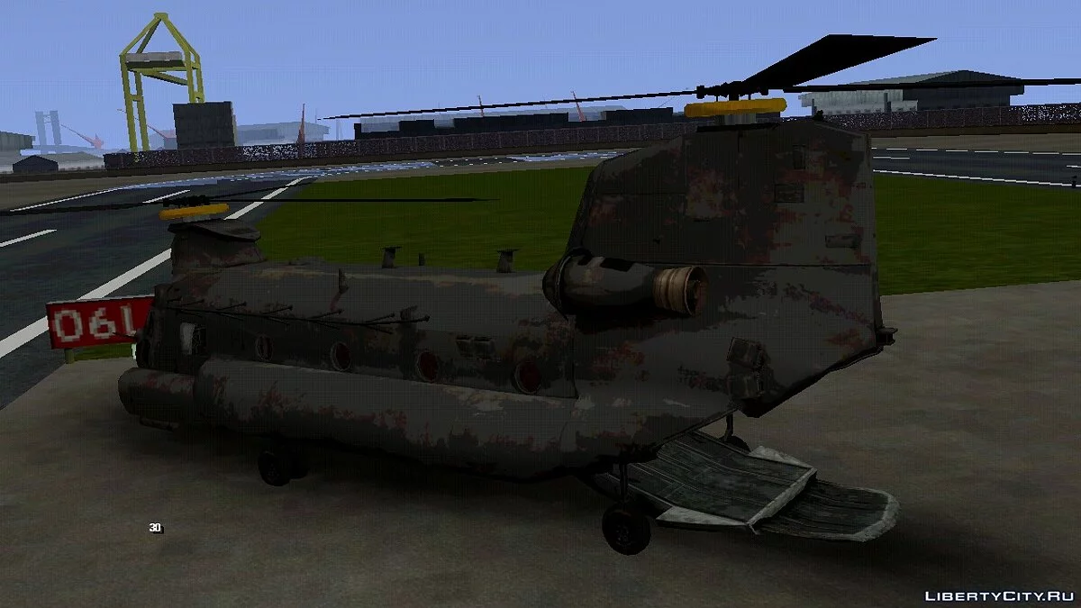 MH47 Chinook from Medal of Honor 2010 / GTA San Andreas (iOS, Android)