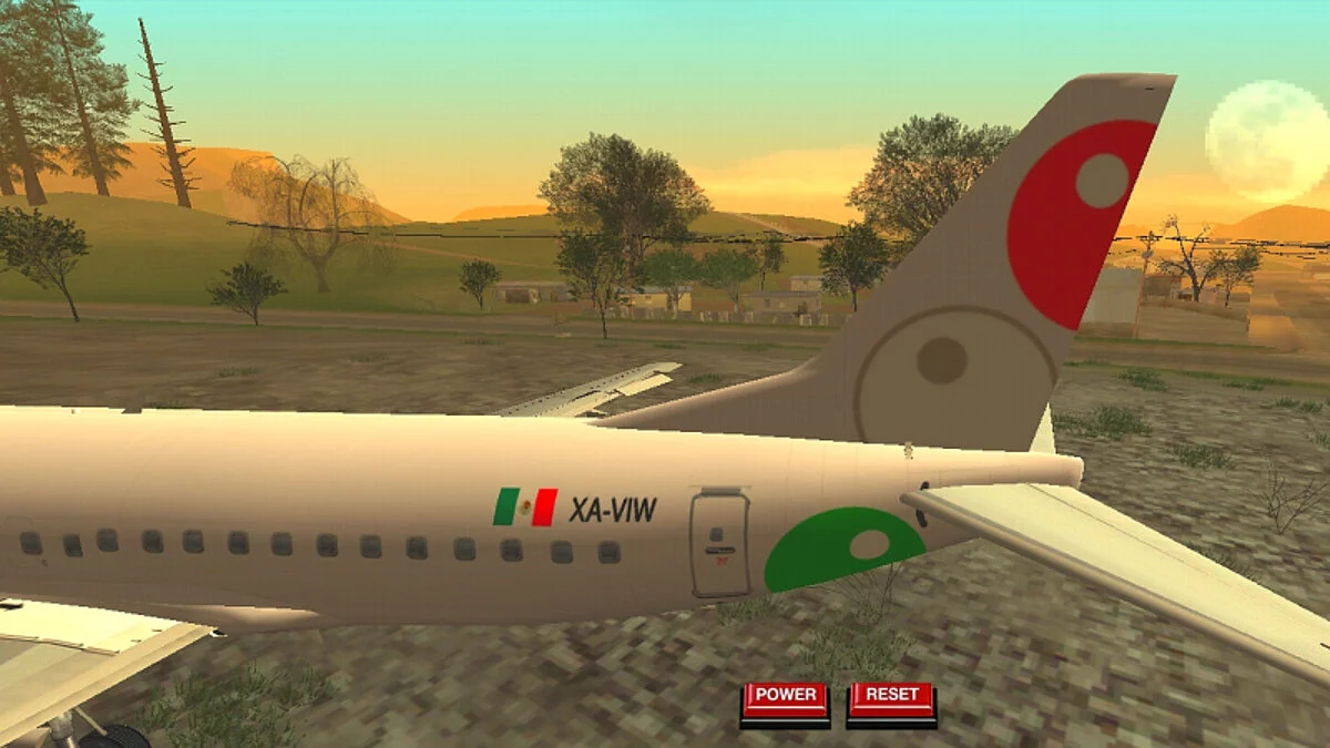 Boeing 737 «VivaAerobus» / GTA San Andreas (iOS, Android)