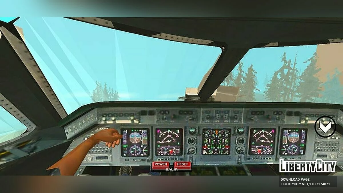 AeroMexico Plane / GTA San Andreas (iOS, Android)