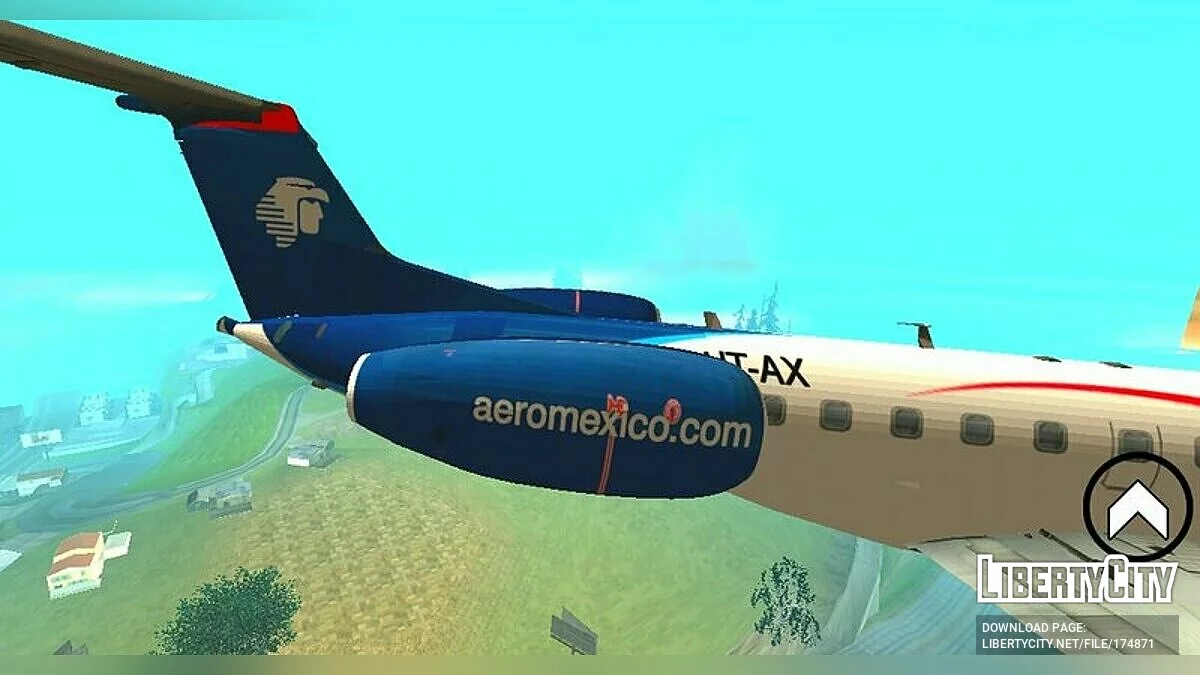 AeroMexico Plane / GTA San Andreas (iOS, Android)