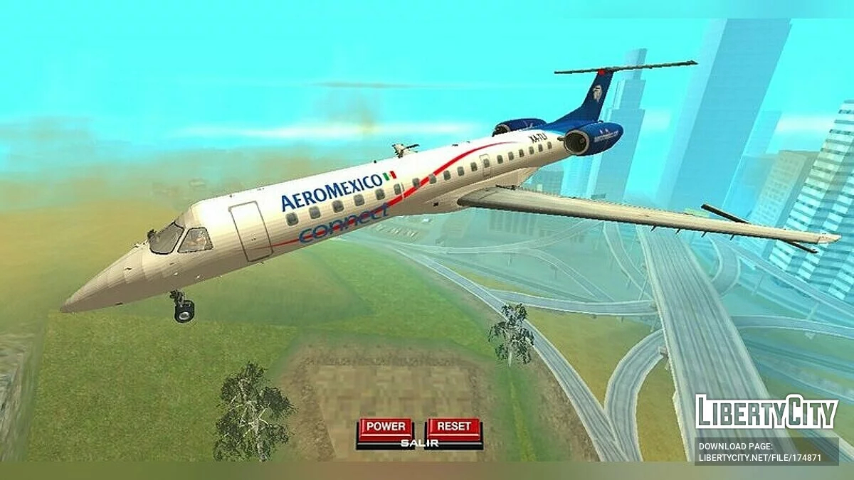 AeroMexico Plane / GTA San Andreas (iOS, Android)
