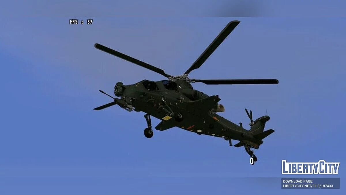 China WZ-10 / GTA San Andreas (iOS, Android)