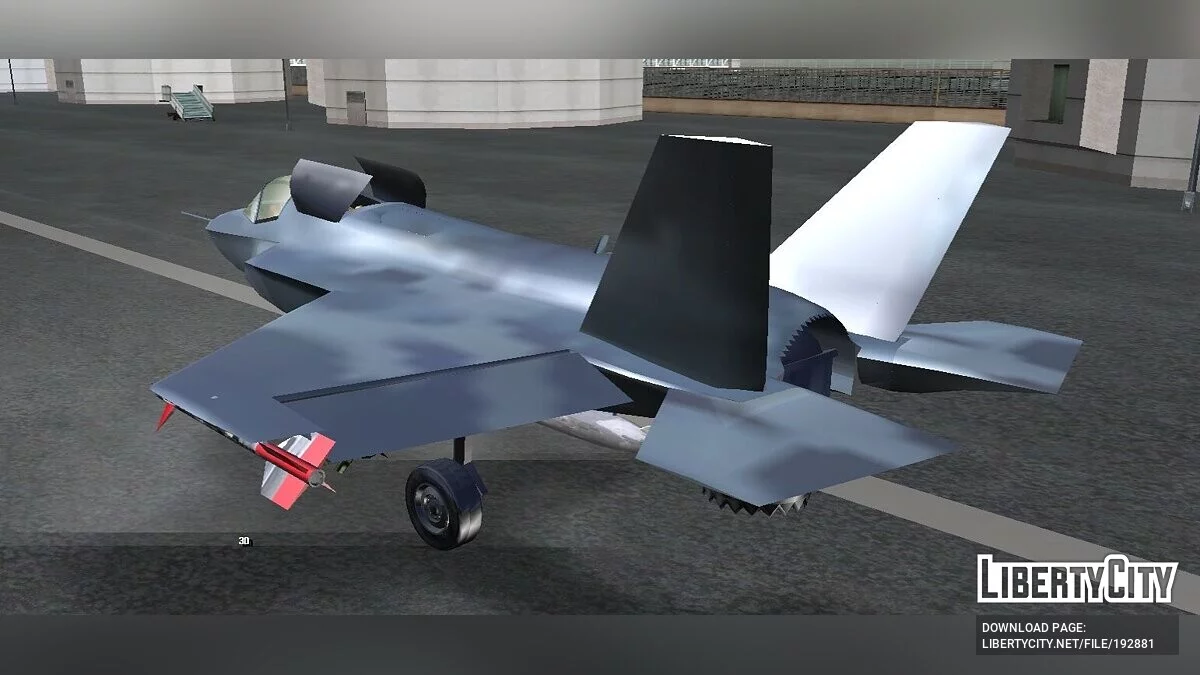 F-35 Hydra (тільки DFF) / GTA San Andreas (iOS, Android)