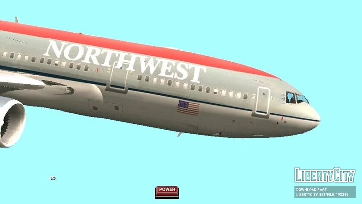 Northwest DC10 / GTA San Andreas (iOS, Android)