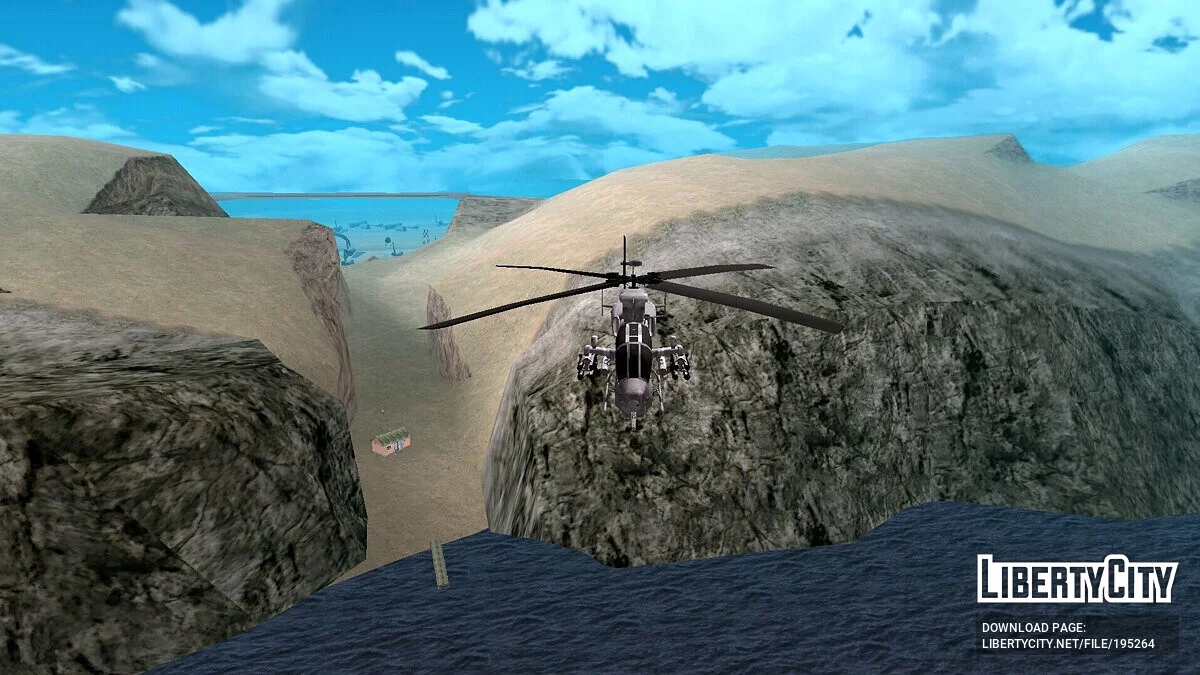 AH 1Z Viper [DFF Only] / GTA San Andreas (iOS, Android)