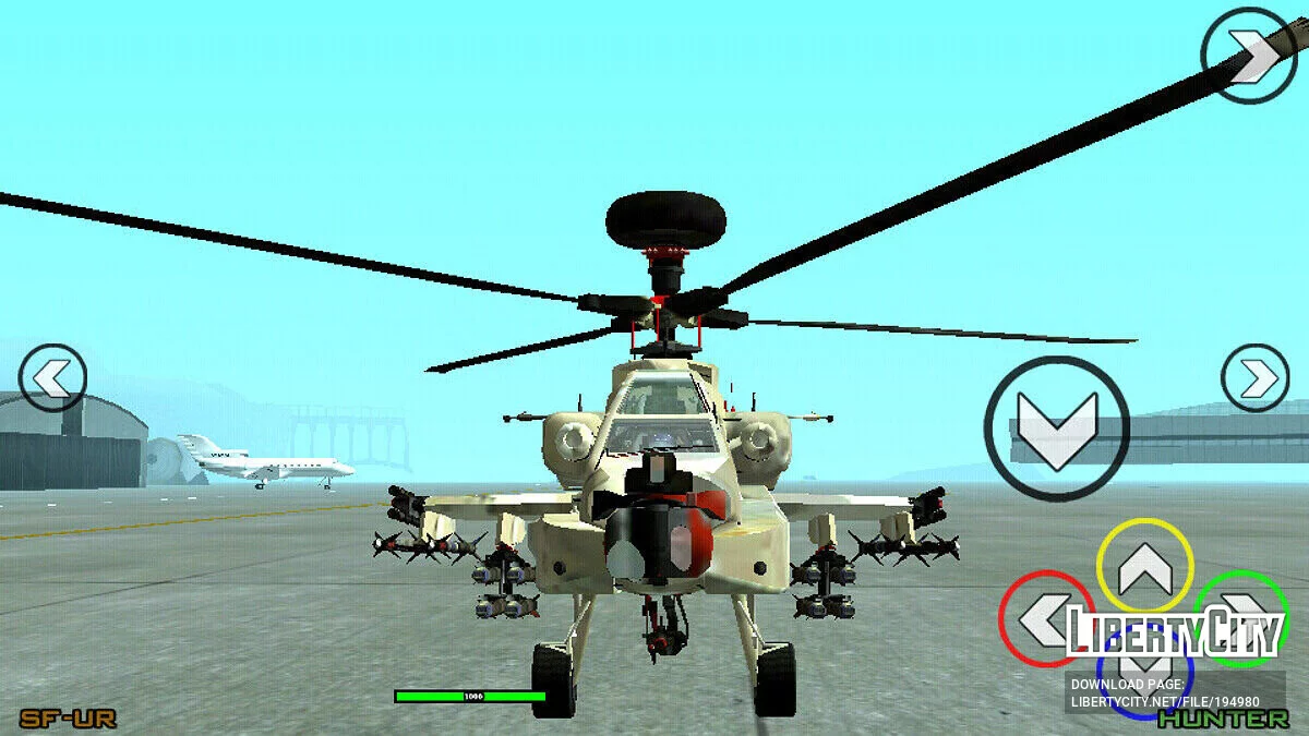 AH-64 Hunter / GTA San Andreas (iOS, Android)