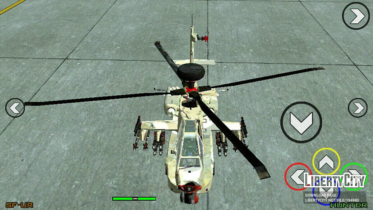 AH-64 Hunter / GTA San Andreas (iOS, Android)