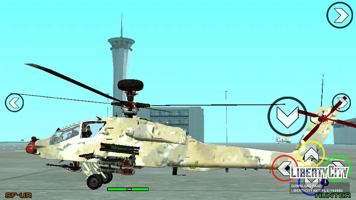 AH-64 Hunter / GTA San Andreas (iOS, Android)
