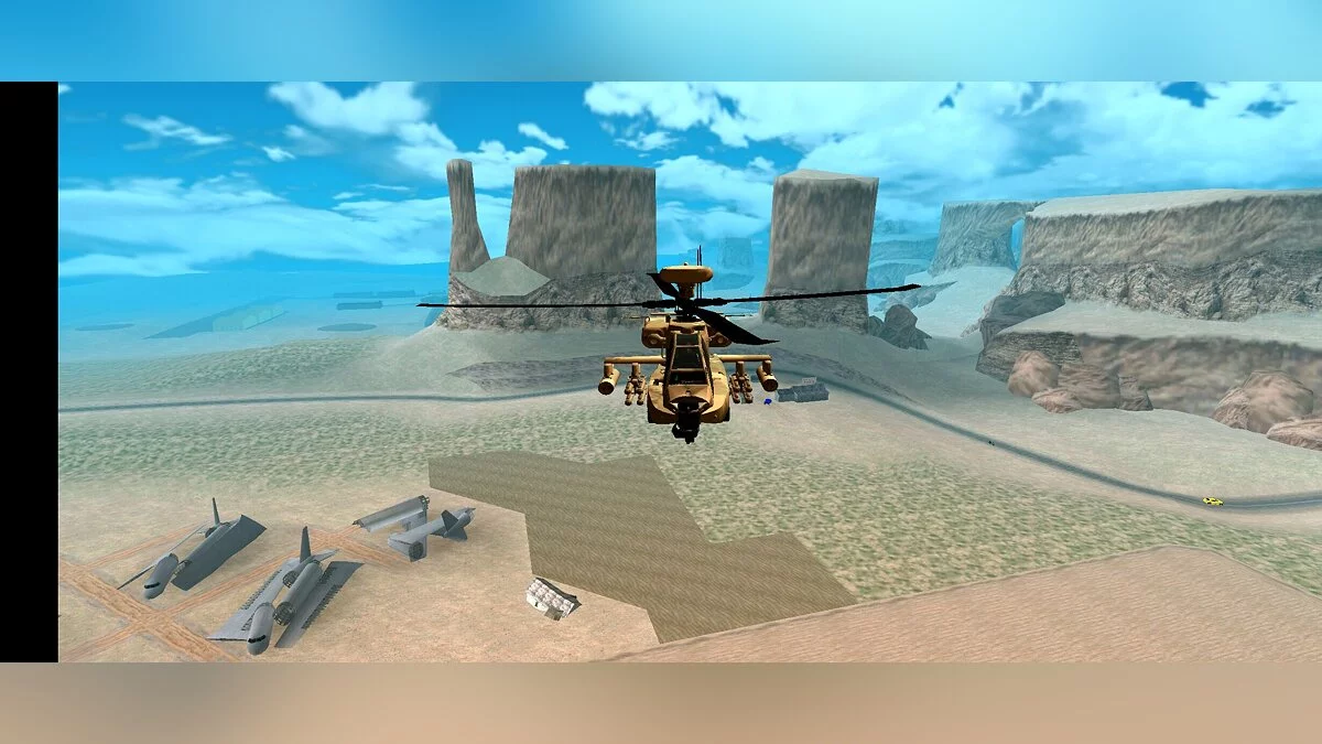AH64 Apache / GTA San Andreas (iOS, Android)
