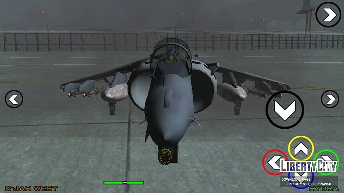 AV-8b Hydra / GTA San Andreas (iOS, Android)
