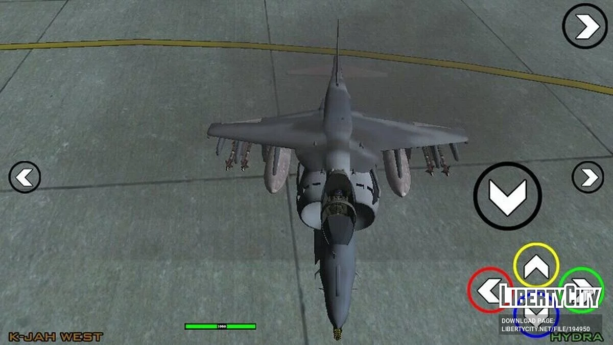 AV-8b Hydra / GTA San Andreas (iOS, Android)