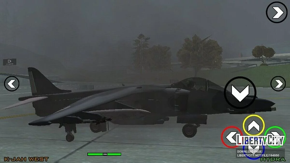 AV-8b Hydra / GTA San Andreas (iOS, Android)